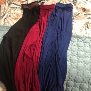 3 Maxi Skirts